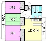 第2レジデンス持田の間取り画像