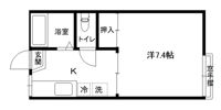 フォーブル旭の間取り画像