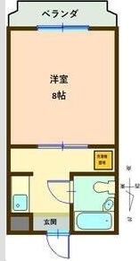 ビューラータカノの間取り画像