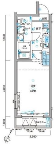 GENOVIA板橋skygardenの間取り画像