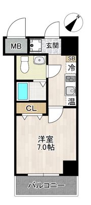 レクシア南瓦町の間取り画像