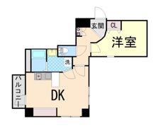 リーフジャルダンミラノの間取り画像