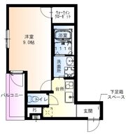 フジパレス吹田中の島公園Ⅲ番館の間取り画像