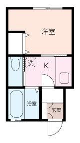 ブレスコート山手の間取り画像