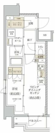 プレミアムフラット横濱上大岡の間取り画像
