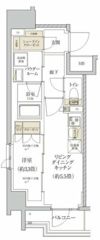 プレミアムフラット横濱上大岡の間取り画像