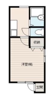 フローラ東小岩の間取り画像