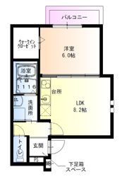 フジパレス住道Ⅱ番館の間取り画像