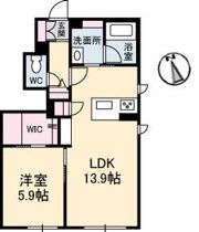 Azul WisteriaB棟の間取り画像