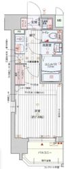 クリスタルグランツ東天満の間取り画像