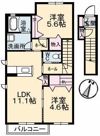 シャーメゾンミキハウスの間取り画像