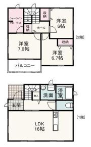 C’s安東の間取り画像