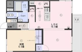 霞ヶ丘ハイツの間取り画像