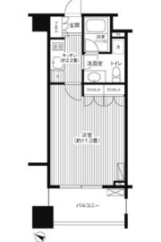 グランハイツ代々木の間取り画像