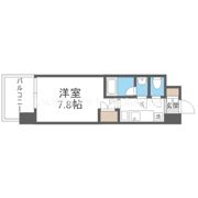パークフラッツ江坂の間取り画像