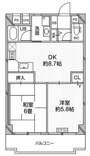 T’s garden一橋学園の間取り画像