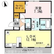 ハイツ田中Ⅲの間取り画像