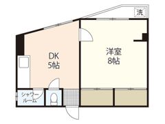 皆実町高橋ビルの間取り画像