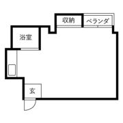 アパートメント摂津の間取り画像