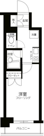 グランヴァン中延の間取り画像