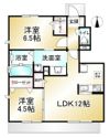 クレールヴェルデの間取り画像