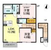 ティアラⅠの間取り画像