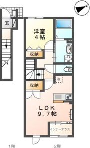 フロンティアエステートⅢの間取り画像