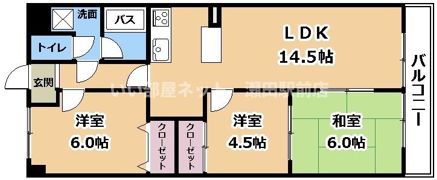 ファミールDANの間取り画像