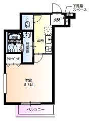 フジパレス三津屋Ⅴ番館の間取り画像