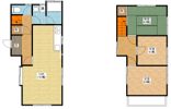 岩屋町戸建の間取り画像