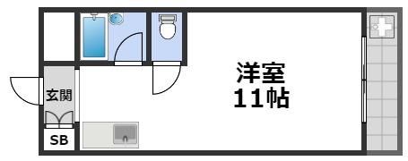 パディーブレイドIIの間取り画像