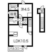 リアーレ長町4丁目の間取り画像