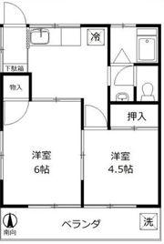 伸和荘の間取り画像