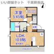 PARK HILLS MIYAKO Aの間取り画像
