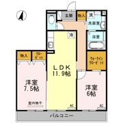 ドルチェヴィータの間取り画像