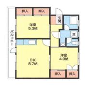 東都マンションの間取り画像