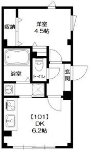 アンバーコートの間取り画像