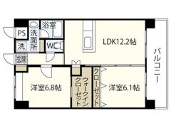 桜レジデンス横川の間取り画像