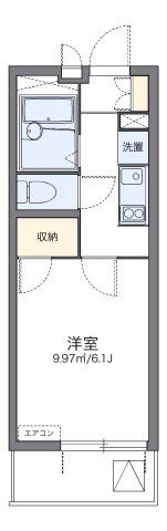 レオパレスルーブルⅡの間取り画像