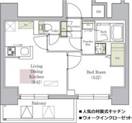 アーバネックス南森町EASTの間取り画像