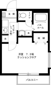 ドエル三鷹Ⅱの間取り画像