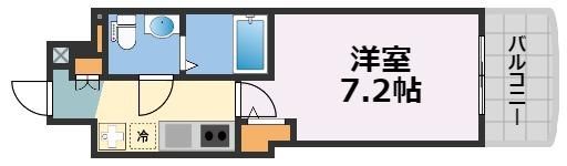 ラシュレエグゼ難波南の間取り画像