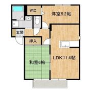 サンステージ滝田 B棟の間取り画像
