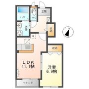 グレイスコートの間取り画像