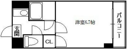 グランツ中村の間取り画像