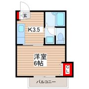 光陽レジデンスの間取り画像