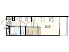 レオパレスグランデタカヤマの間取り画像