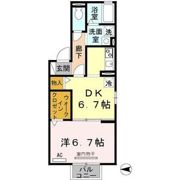 クレベール眞の間取り画像