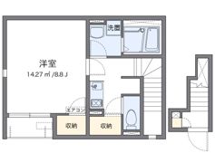 レオネクストかぐやの間取り画像