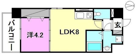 Stratocaster市駅西の間取り画像